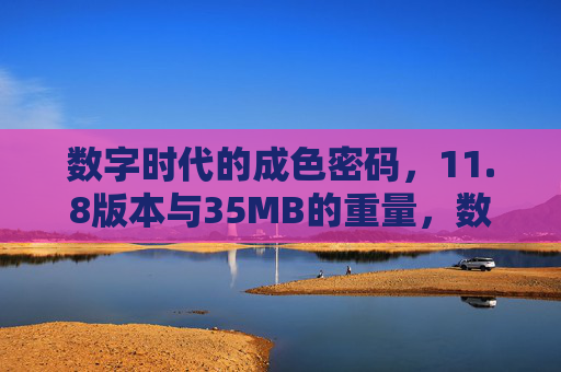 数字时代的成色密码,11.8版本与35MB的重量,数字时代的成色密码,11.8版本与35MB 数字时代的成色密码,11.8版本与35MB的重量,数字时代的成色密码,11.8版本与35MB