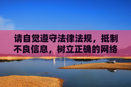请自觉遵守法律法规，抵制不良信息，树立正确的网络观和价值观，让网络空间成为传播正能量、弘扬先进文化的净土，网络净土，传播正能量，弘扬先进文化