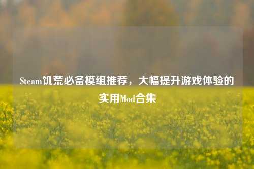 Steam饥荒必备模组推荐，大幅提升游戏体验的实用Mod合集