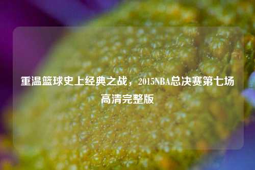 重温篮球史上经典之战,2015NBA总决赛第七场高清完整版