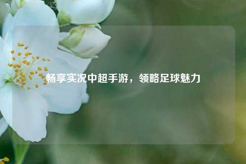 畅享实况中超手游,领略足球魅力