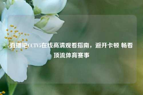 直播吧CCTV5在线高清观看指南,避开卡顿 畅看顶流体育赛事