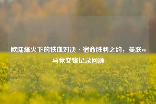 欧陆烽火下的铁血对决·宿命胜利之约,曼联vs马竞交锋记录回顾