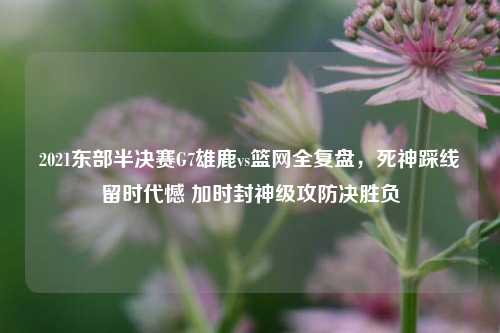 2021东部半决赛G7雄鹿vs篮网全复盘，死神踩线留时代憾 加时封神级攻防决胜负