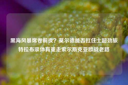黑海风暴席卷前夜？莫尔德能否扛住土超劲旅特拉布宗体育重走索尔斯克亚欧战老路