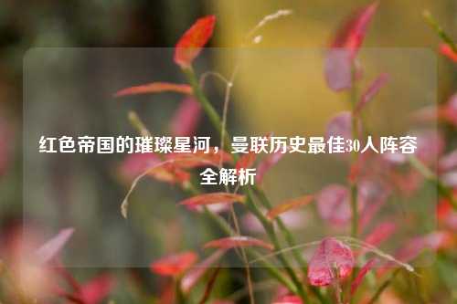 红色帝国的璀璨星河，曼联历史更佳30人阵容全解析