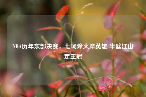 NBA历年东部决赛，七场烽火淬英雄 半壁江山定王冠