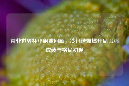 南非世界杯小组赛回顾，冷门迭爆燃开局 32强成绩与格局初现