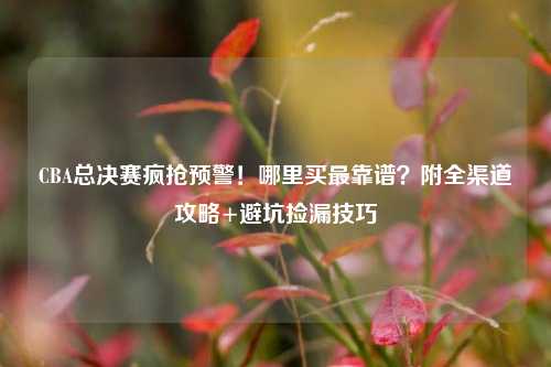 CBA总决赛疯抢预警！哪里买最靠谱？附全渠道攻略+避坑捡漏技巧