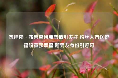 瓦妮莎·布莱恩特新恋情引关注 粉丝大方送祝福盼重获幸福 新男友身份引好奇