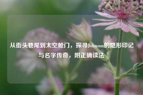 从街头巷尾到太空舱门，探寻Johnson的隐形印记与名字传奇，附正确读法