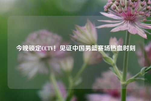 今晚锁定CCTV!见证中国男篮赛场热血时刻