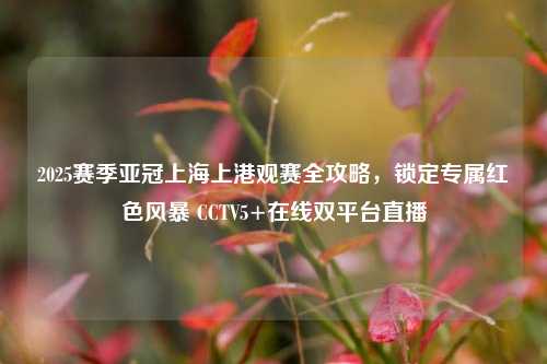 2025赛季亚冠上海上港观赛全攻略,锁定专属红色风暴 CCTV5+在线双平台直播