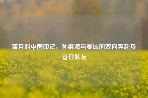 蓝月的中国印记,孙继海与曼城的双向奔赴及昔日队友